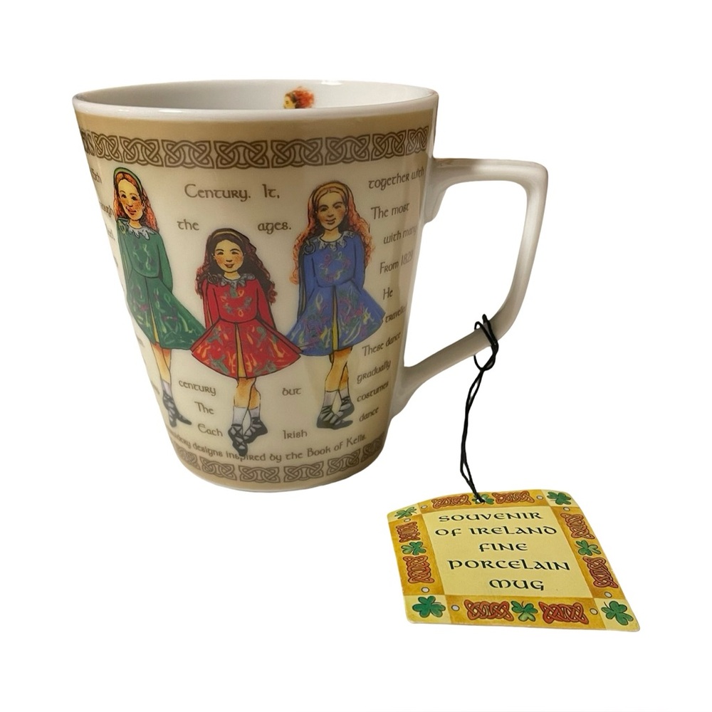 Souvenir of Ireland Fine Porcelain Mug 🇮🇪